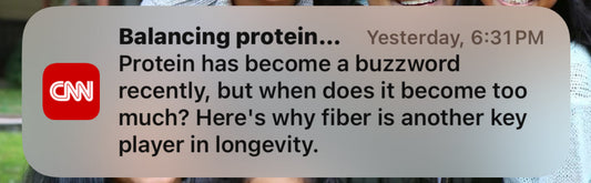 Protein Gets the Spotlight, but Fiber is the Secret Weapon